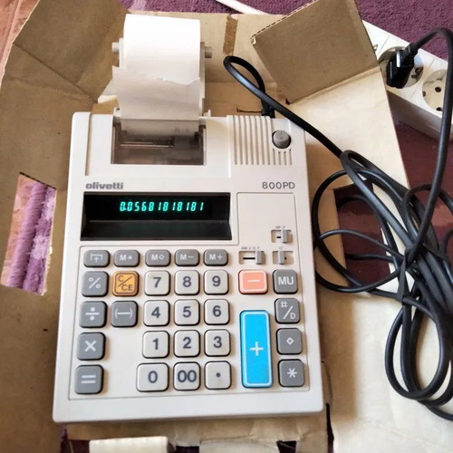 Olivetti 800PD printing calculator new in box