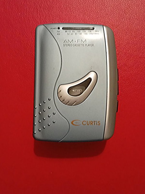 Am-Fm cassette player Curtis used