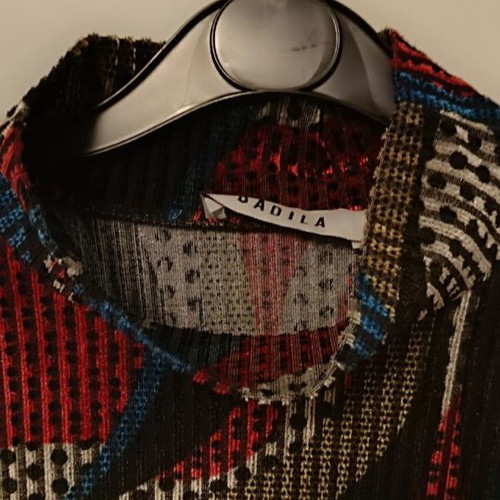 Badila printed dress used, size S, multicolor