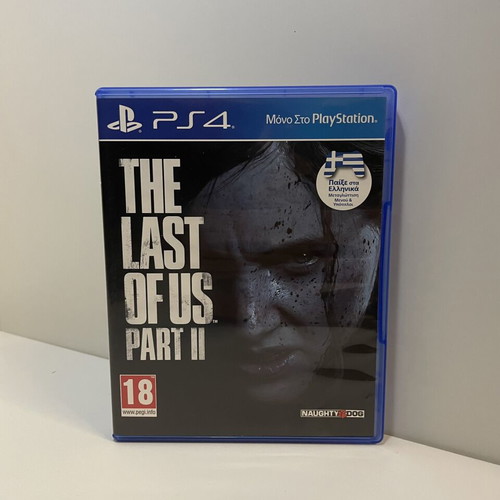 The Last Of Us Part II PS4 game like new with Greek dubbing
