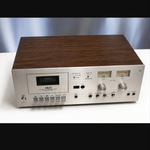 Akai CS-705D Stereo Cassette Deck used, vintage audio