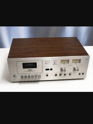 Akai CS-705D Stereo Cassette Deck used, vintage audio