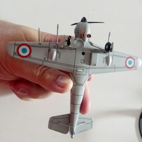 BLOCH MB 152 miniature airplane like new, De Agostini, scale 1/72