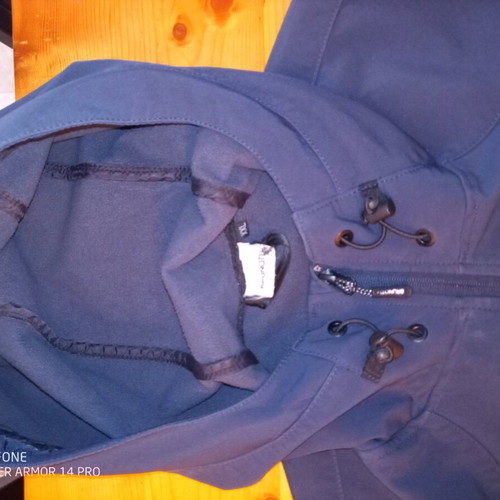 Soft shell jacket Brunotti men's XL like new navy blue