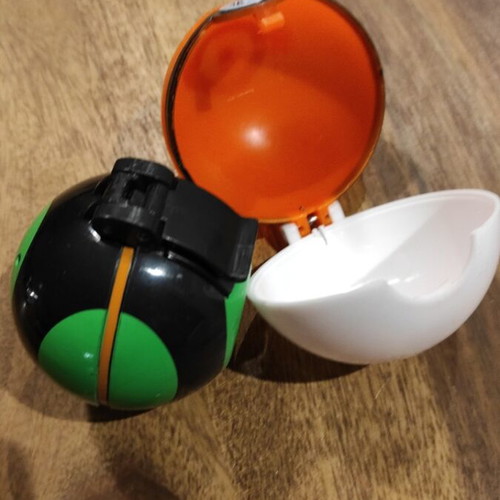 Pokéball used, set of 2, without Pokémon