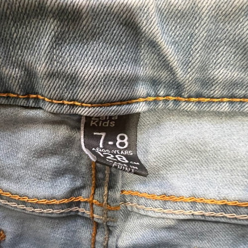 Zara τζιν σορτς για κορίτσια σαν καινούργιο, μέγεθος 7-8 ετών, μπλε
