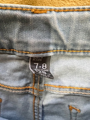 Zara τζιν σορτς για κορίτσια σαν καινούργιο, μέγεθος 7-8 ετών, μπλε