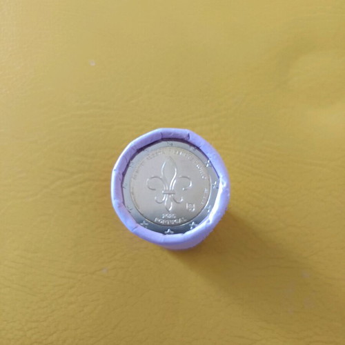 Portugal 2 Euro 2025 UNC scouting coin new
