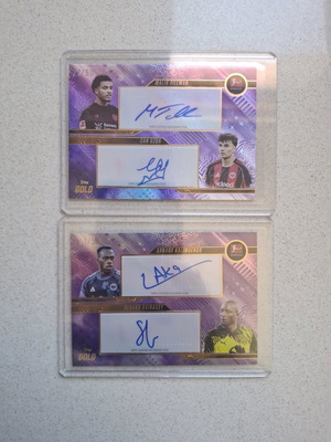 Topps Bundesliga Gold 2025/26 Dual Autographs Pack of 2