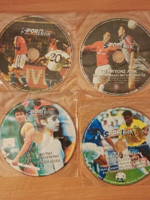 DVD μεταχειρισμένα από την εφημερίδα Sportime, πακέτο 8 τεμαχίων