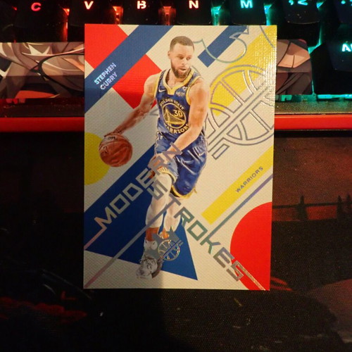 Panini NBA Court Kings 2024-2025 Stephen Curry Modern Strokes 075/125