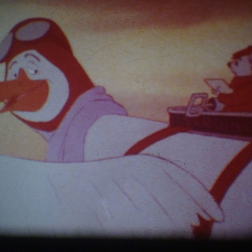 Super Color Sound 200ft Albatros Airlines Disney 1977 Cartoon Like New