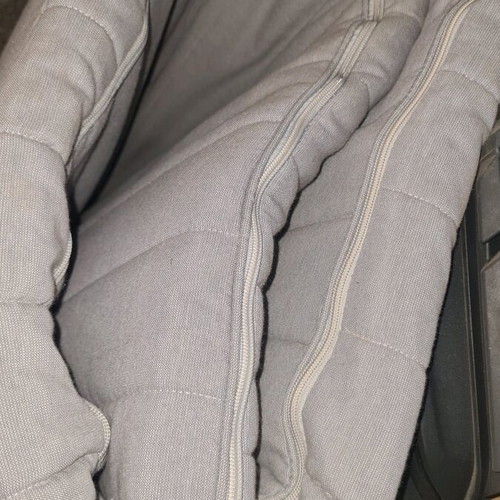 Ikea memory foam mattress topper used with removable cover 90x2m