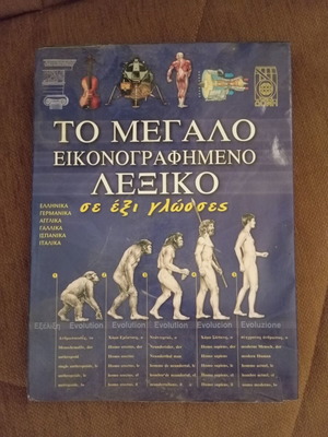 The Big Illustrated Dictionary in Six Languages like new