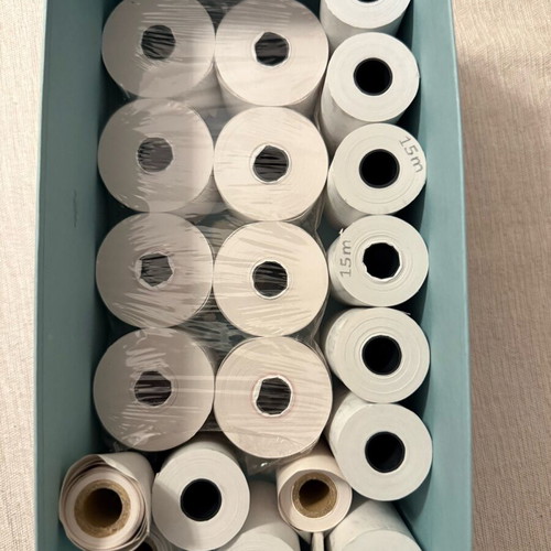 Cash register rolls new, sizes 5.8cm and 3.6cm