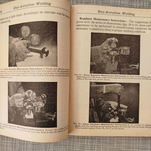Audels Welders Guide book used, English, 1943
