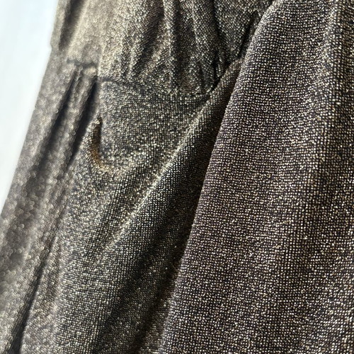 Gold formal dress like new, one size, black and gold