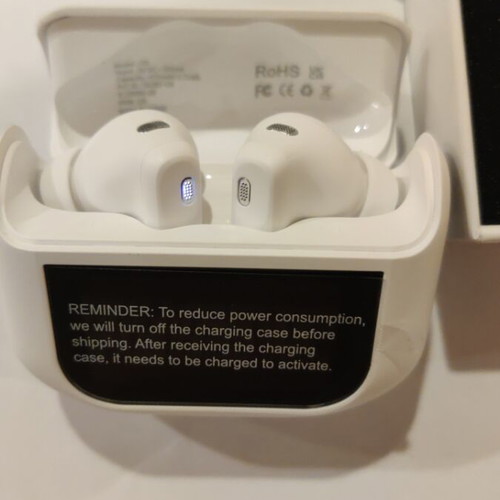 QXUFV U9 True Wireless Earbuds with Smart Display Case new