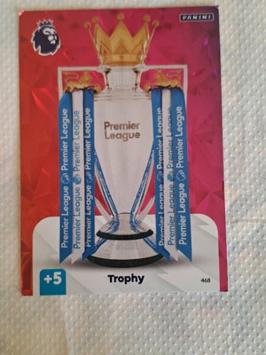 Premier League Trophy 2024 Panini card