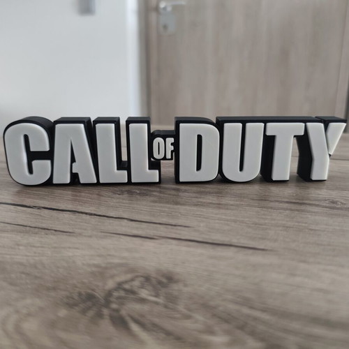 Call of Duty 3D Decorative Logo new, plastic, 20x4x2 cm