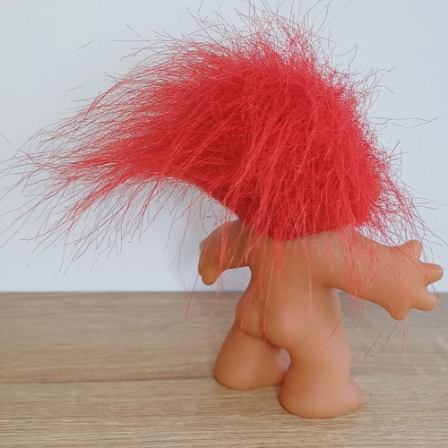 Trolls doll set, pack of 4 vintage figures