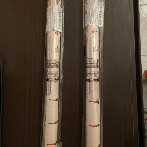 Canvas wall art with yoga theme new, sealed roll without frame