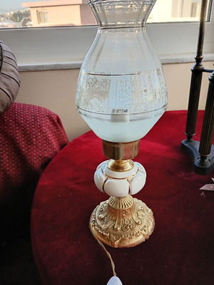 Table lamp used, height 0.36 m