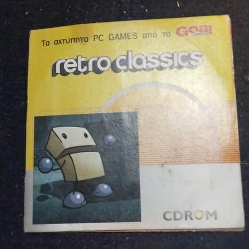 CD-ROM Retro Classics used, PC action arcade games