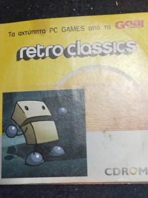 CD-ROM Retro Classics used, PC action arcade games