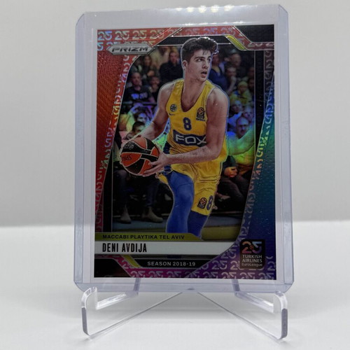 24-25 Panini Prizm Euroleague Deni Avdija 25th Anniversary SP like new