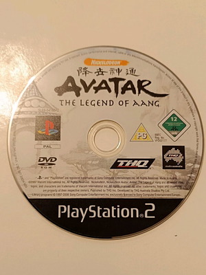 Avatar The Legend of Aang PS2 game used