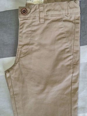 Sfera Kids Summer Cotton Pants Like New, Beige, Size 116cm