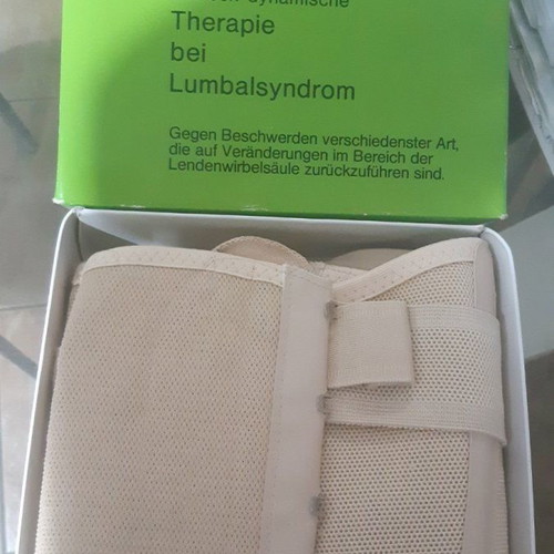 Orthopedic lumbar belt new from Germany