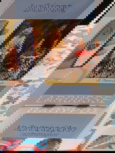 ΔΙΑΒΉΤΗΣ - ΧΟΛΗΣΤΕΡΊΝΗ -2 ΒΙΒΛΊΑ της ΠΑΠΥΡΟΣ LAROUSSE
