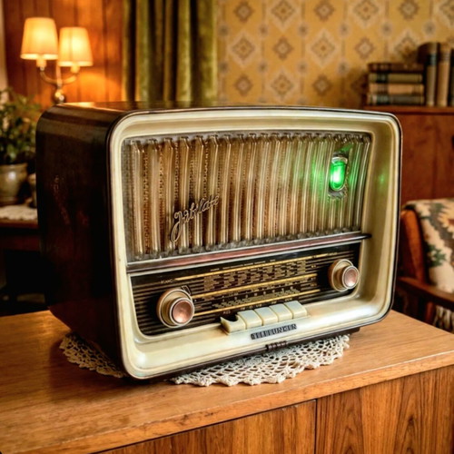 Telefunken Jubilate 8 Export Vintage Tube Radio used with Bluetooth