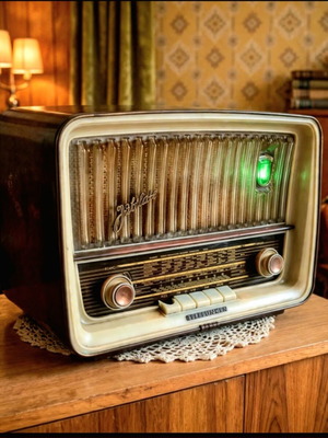 Telefunken Jubilate 8 Export Vintage Tube Radio used with Bluetooth