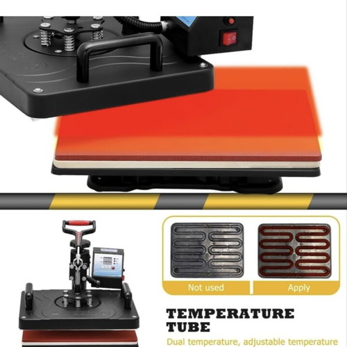 Estanny 10-in-1 Heat Press like new, 38x29 cm, 1400W, LCD display