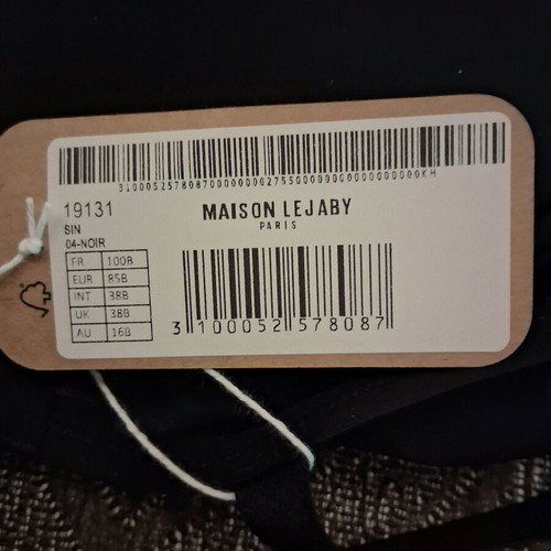 Sin Push-Up bra Maison Lejaby new, black, size 85B