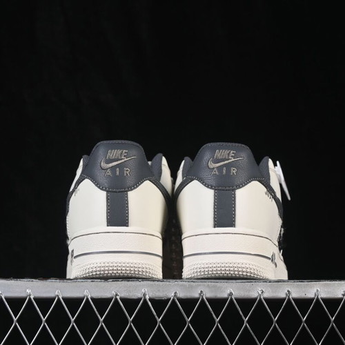 Nike Air Force 1 Foggy Pearl Premium Handmade Customized Sneakers New