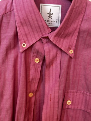 Men's cotton shirt medium pink like new