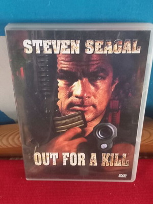 DVD Steven Seagal Out for a Kill υποτιτλισμένο, σαν καινούργιο