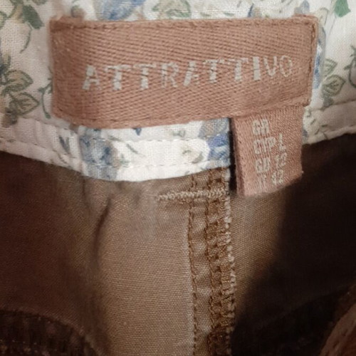 Attrattivo low-rise shorts brown, like new