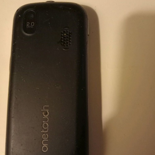 Alcatel 506D used mobile phone with charger, collectible, not working