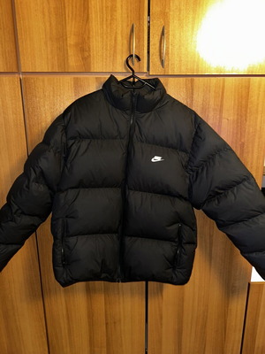Nike ThermaFit 650 black puffer jacket, size L