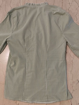 BSB shirt-blouse used, pistachio, 3/4 sleeves, size M