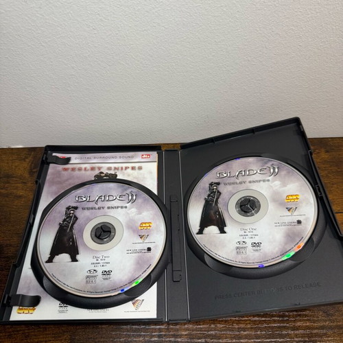 Blade 1 & 2 DVD like new with Greek subtitles