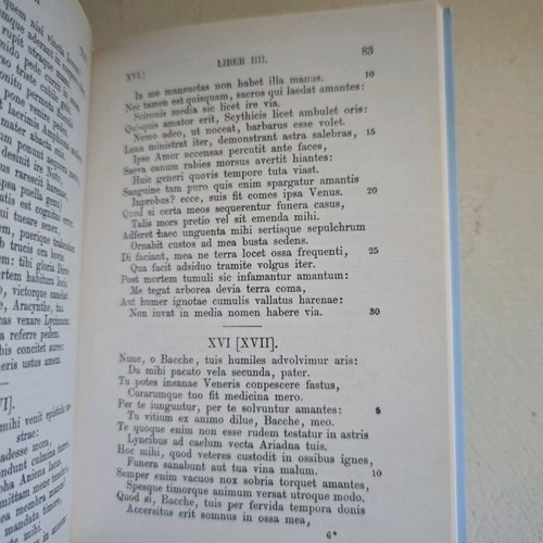 Sex. Propertii Elegiae libri I-V like new, Greek