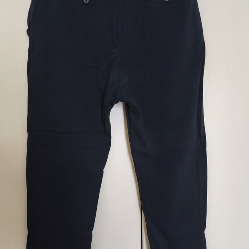 Zara black sportswear pants used with silver zipper detail