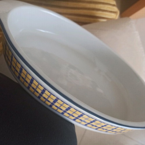 Clay cooking dish for oven 36x25 cm like new