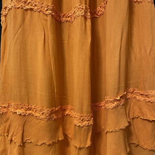 Maxi skirt Toi&Moi orange size S/M/L like new
